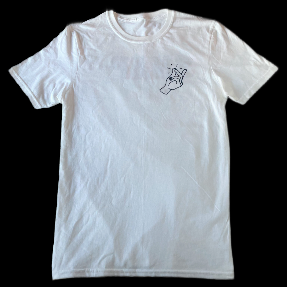 SNAP CLASSIC T-SHIRT - WHITE