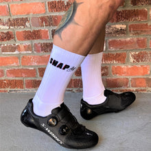 Load image into Gallery viewer, SNAP RACEDAY AERO SOCKS - WHITE

